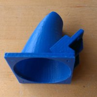 50mm fan holder for prusa mendel i2 - Thumbnail 6