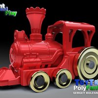 Small Toy Train 3D Printing 38097