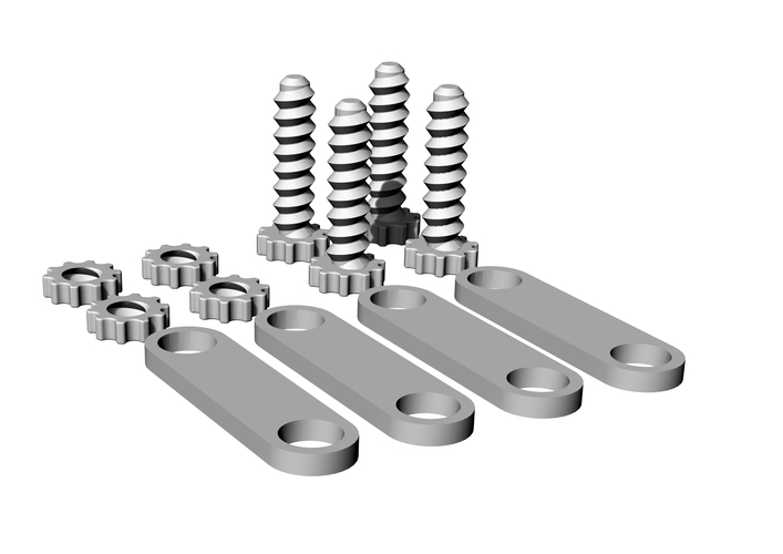 Nut and Screw 3D Print 381400 Nut and Screw 3D Print 381400