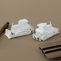 Small Easy to print Generic Bulldozer  3D Printing 383027