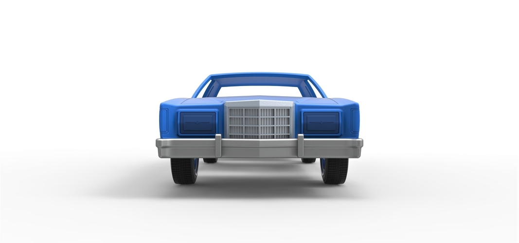 Diecast shell Ford Thunderbird Heritage 1979 1:25 3D Print 383524 Diecast shell Ford Thunderbird Heritage 1979 1:25 3D Print 383524