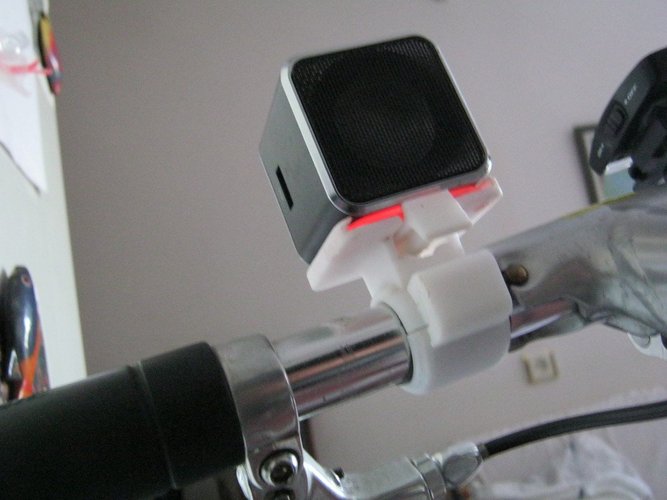 Electronic Device Holder (With Quick Release) for Bikes  3D Print 38360