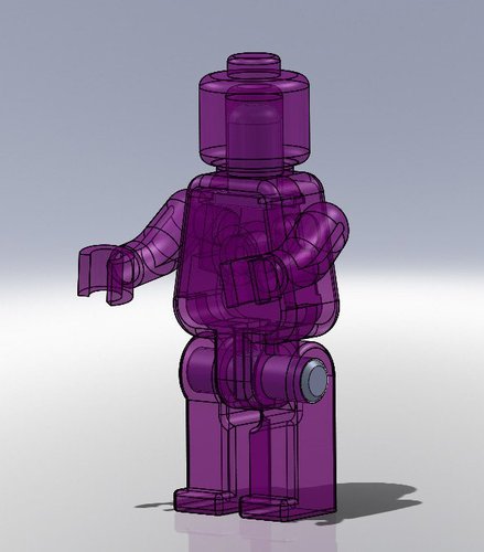 Movable Mini Figure 3D Print 38488