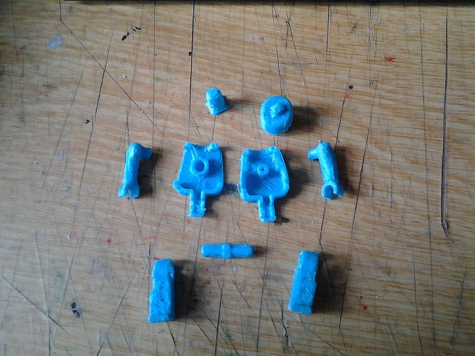 Movable Mini Figure 3D Print 38491
