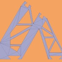 << UPDATED >> Double Height Spool Holder for 8 mm. Acrylic frame - Thumbnail 5