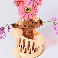 Small Tree Flower Vase 3D Printing 386541