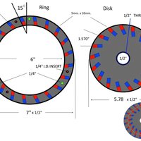 Perendev Magnet Motor with generator - Thumbnail 8