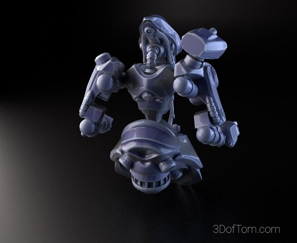 S.U.E. MakerTron Robot 3D Print 38850