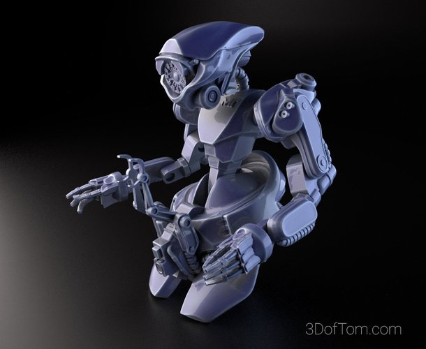 S.U.E. MakerTron Robot 3D Print 38852