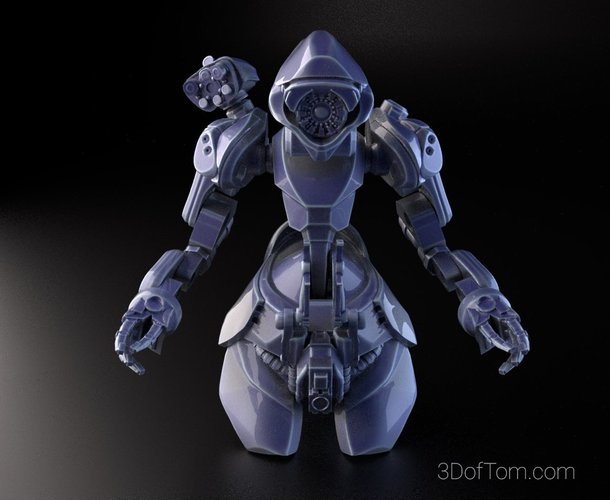 S.U.E. MakerTron Robot 3D Print 38853