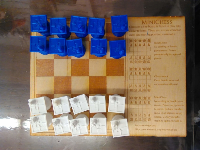 MetaChess Chess-on-Chess game variant 3D Print 388588