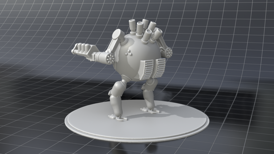 robot ball 3D Print 389329 robot ball 3D Print 389329