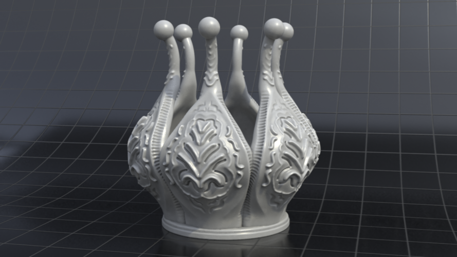 Crown 3D Print 389546 Crown 3D Print 389546