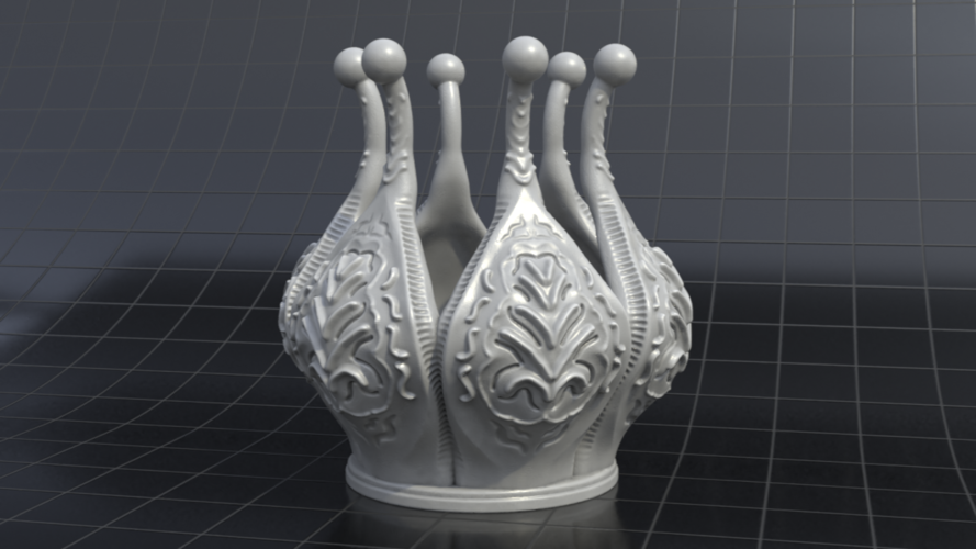 Crown 3D Print 389549 Crown 3D Print 389549