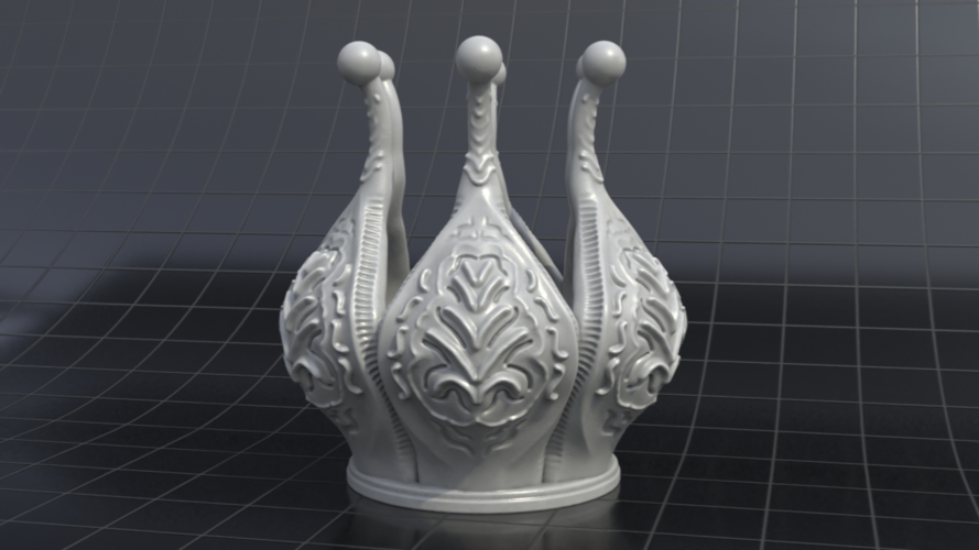Crown 3D Print 389553 Crown 3D Print 389553
