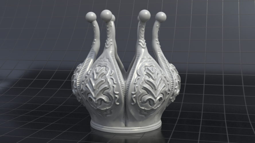 Crown 3D Print 389556 Crown 3D Print 389556