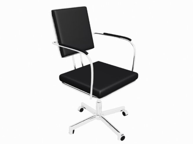 Art deco-themed office chair 3D Print 39031