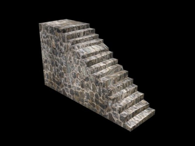 Very old stairs! 3D Print 39044