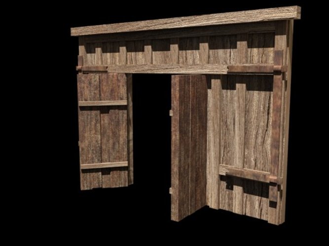 A medieval entrance front 3D Print 39061