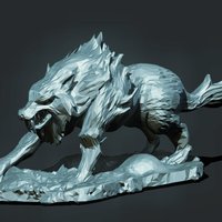 Small Wolf 3D Printing 39152