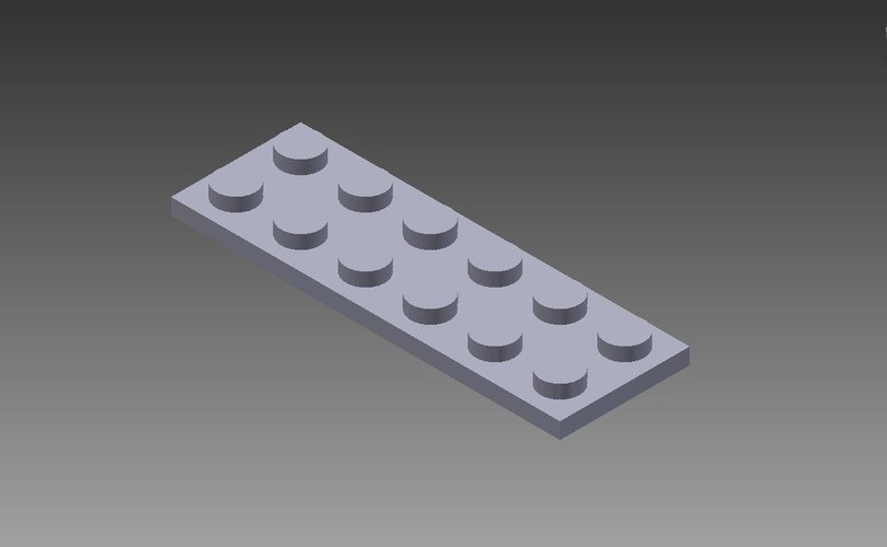 HC-SR04 Sonar Lego Bracket 3D Print 39179