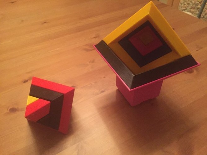 3D cube puzzle toys 3D Print 39202