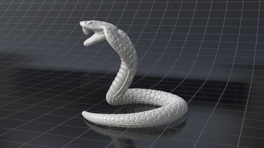 Cobra 3D Print 393261 Cobra 3D Print 393261