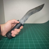 Small Halo Reach Emile's Knife 3D Printing 394777