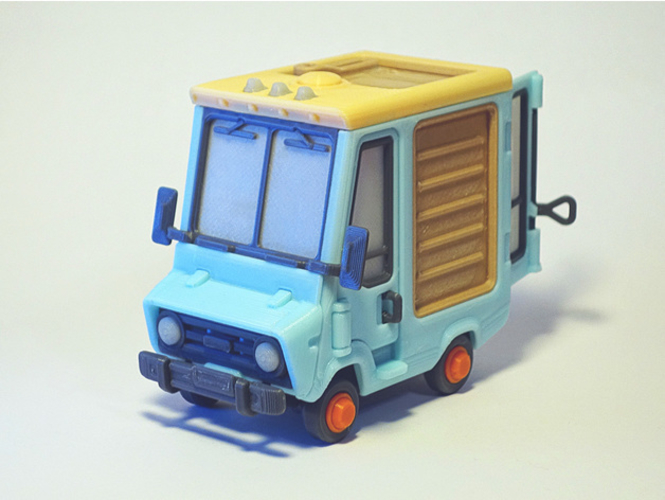 Food Truck for Built 3D Print 395015 Food Truck for Built 3D Print 395015