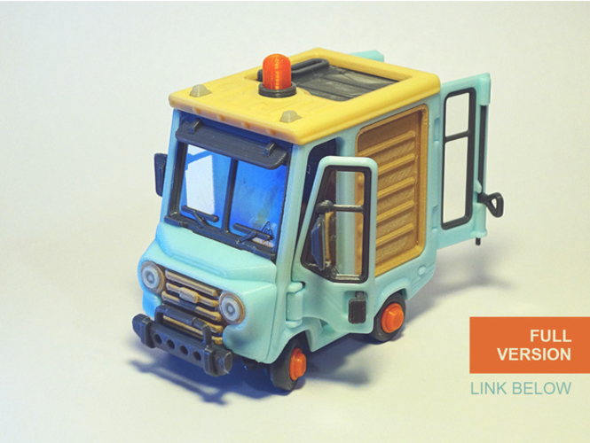 Food Truck for Built 3D Print 395016 Food Truck for Built 3D Print 395016