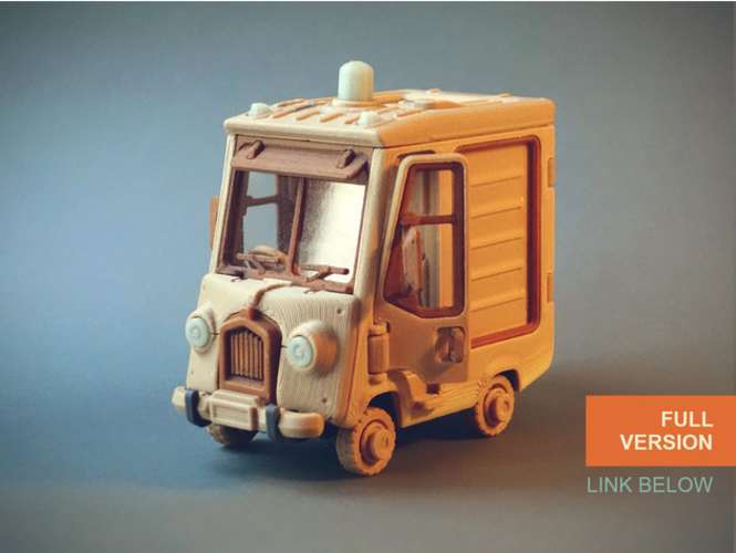 Food Truck for Built 3D Print 395017 Food Truck for Built 3D Print 395017