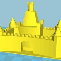 Small molde castillo de arena  3D Printing 39565