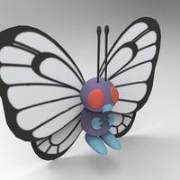 Small Butterfree 3D Printing 39578
