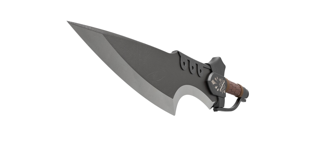 Flame blade from Monster Hunter 3D Print 396912 Flame blade from Monster Hunter 3D Print 396912