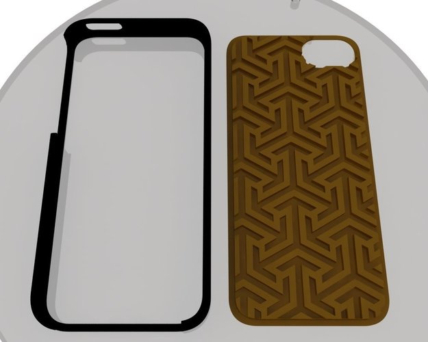 ECLON  Iphone 5 covers for your Customizable cases 3D Print 39828