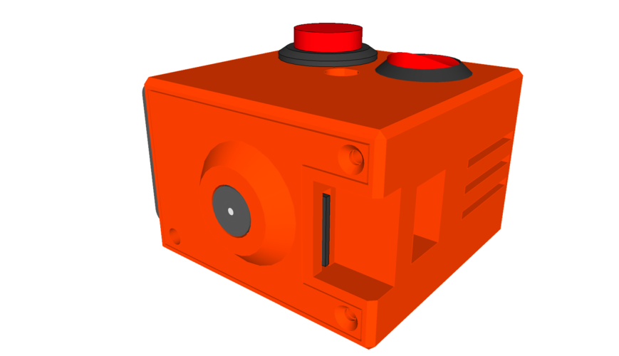 ESP32-CAM Case Type A 3D Print 398832 ESP32-CAM Case Type A 3D Print 398832