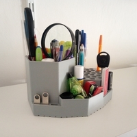 Small Simple pencil holder 3D Printing 400137