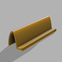 Small Simple business card stand 3D Printing 40066