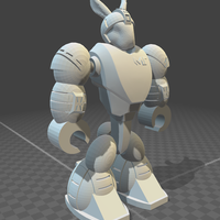 Small Robo Bunny 3D Printing 40231