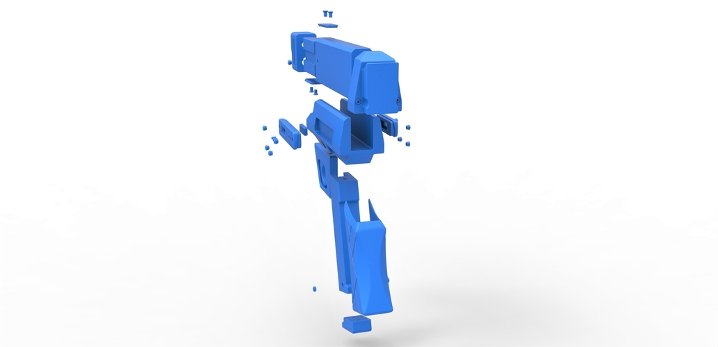 Blaster pistol from the movie Lost in space 1998 3D Print 403284 Blaster pistol from the movie Lost in space 1998 3D Print 403284