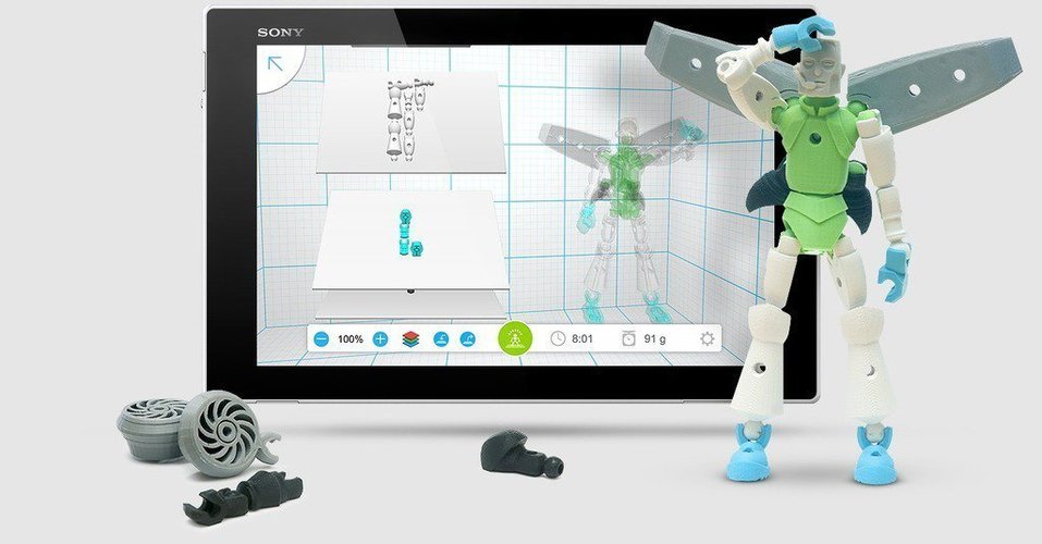 Autodesk Tinkerplay Kid-Friendly 3D Print 40382