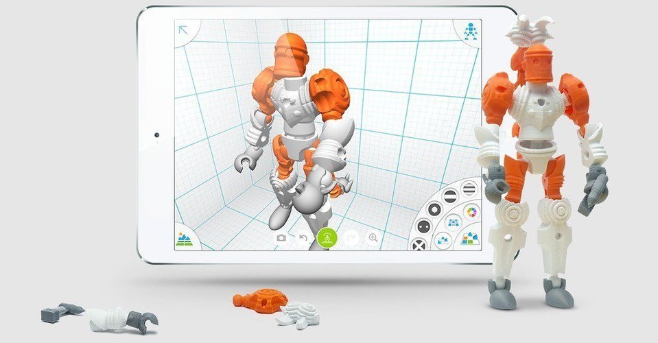 Autodesk Tinkerplay Kid-Friendly 3D Print 40386
