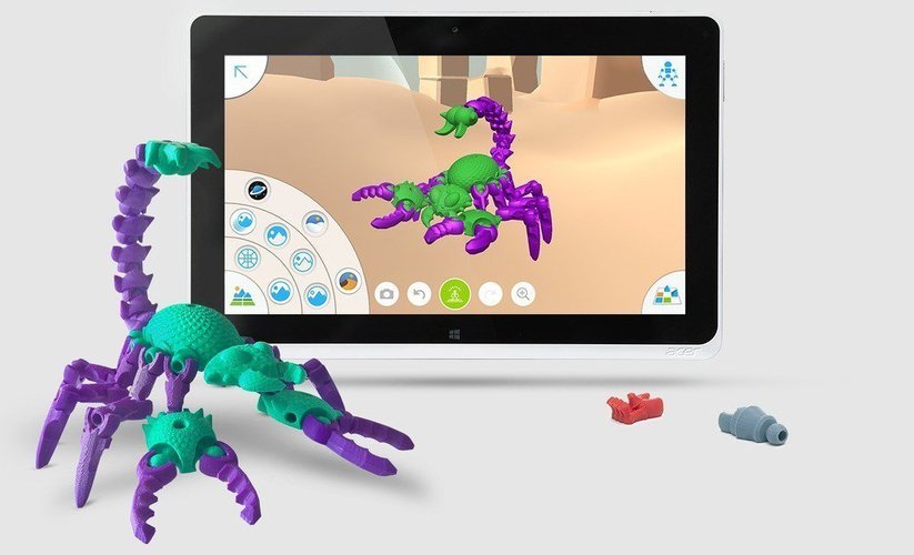 Autodesk Tinkerplay Kid-Friendly 3D Print 40387