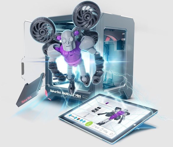 Autodesk Tinkerplay Kid-Friendly 3D Print 40388