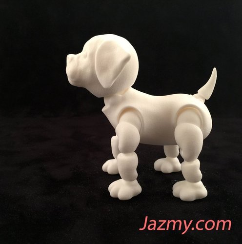 3d Jointed Puppy Dog 3D Print 40443