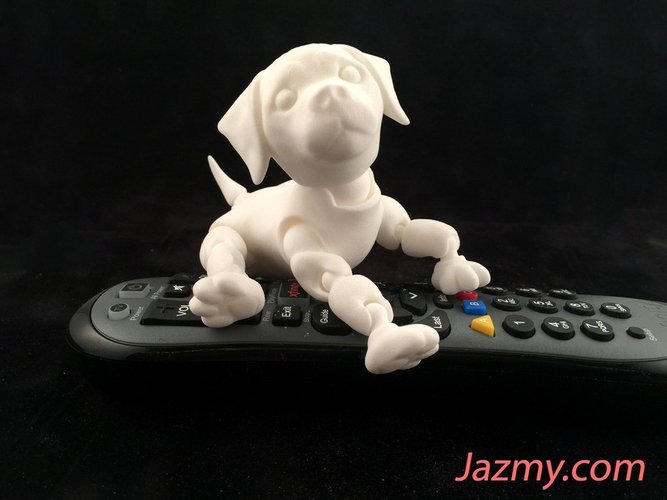3d Jointed Puppy Dog 3D Print 40444