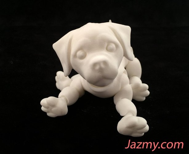 3d Jointed Puppy Dog 3D Print 40446