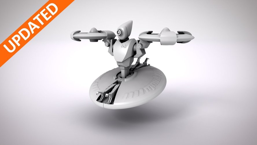 Makertron Design Contest : Maintenance Drone 3D Print 40459