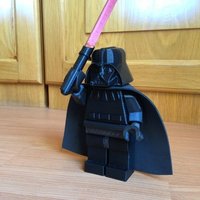 Small Giant Lego Darth Vader 3D Printing 40503
