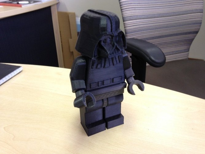 Giant Lego Darth Vader 3D Print 40504